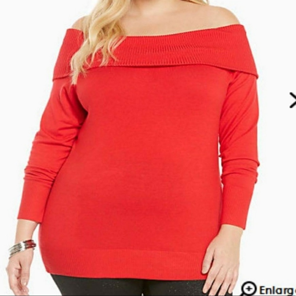 Red sweater